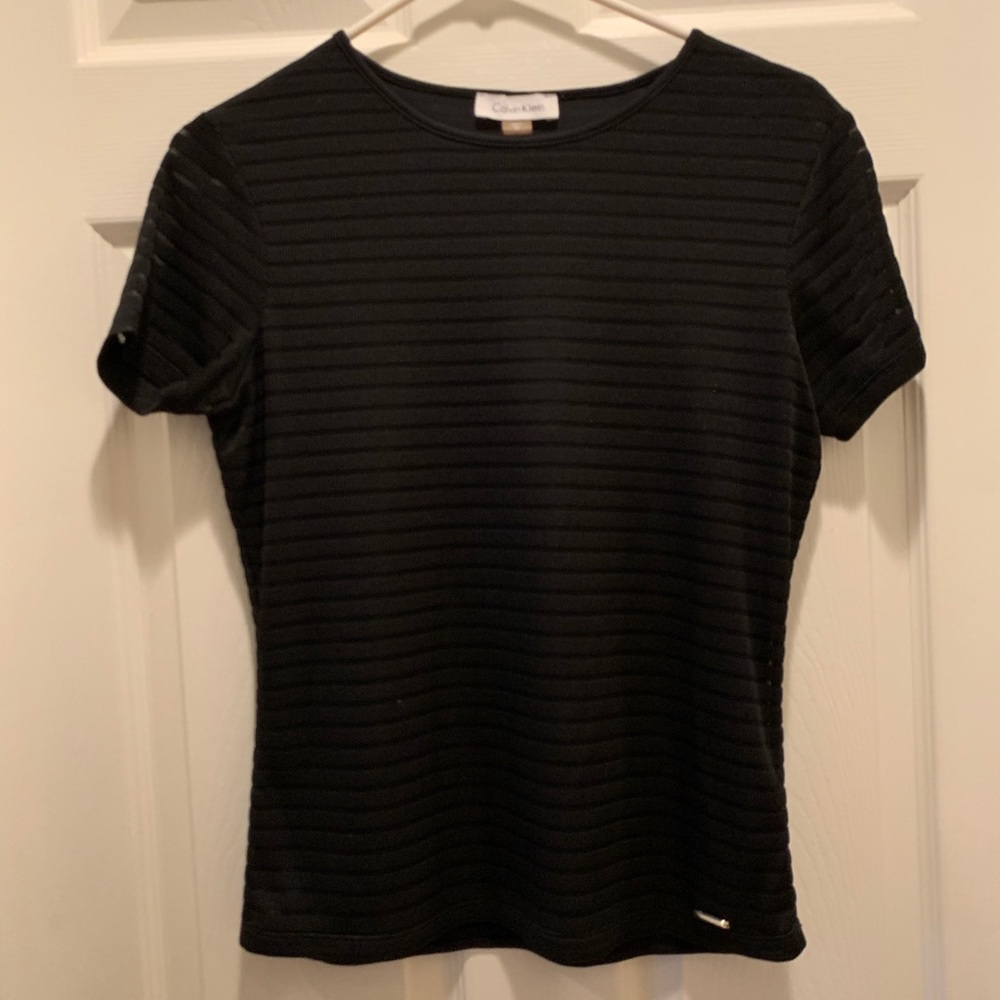 Black Calvin Klein Blouse